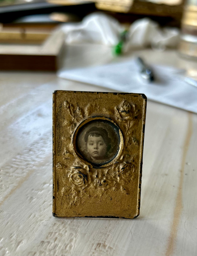 Miniature Antique Photo Frame