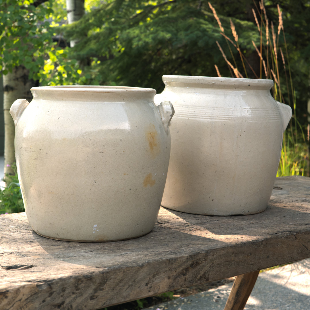 Antique French crock