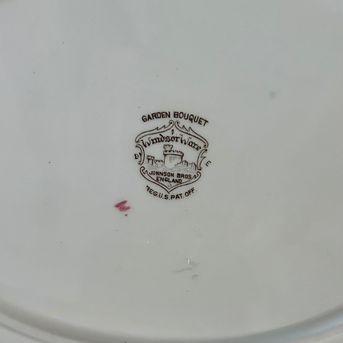 Vintage Johnson Bros. Garden Bouquet Oval Serving Platter | Windsor Ware | England | 11” x 9”