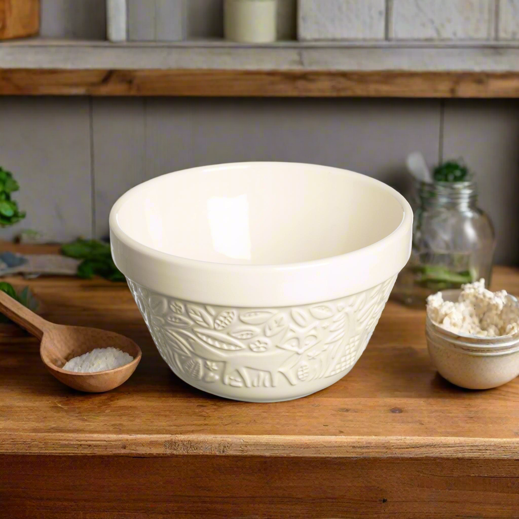 Mason Cash Forest Pudding Basin Cream Fox 900ml/30oz 16x9cm