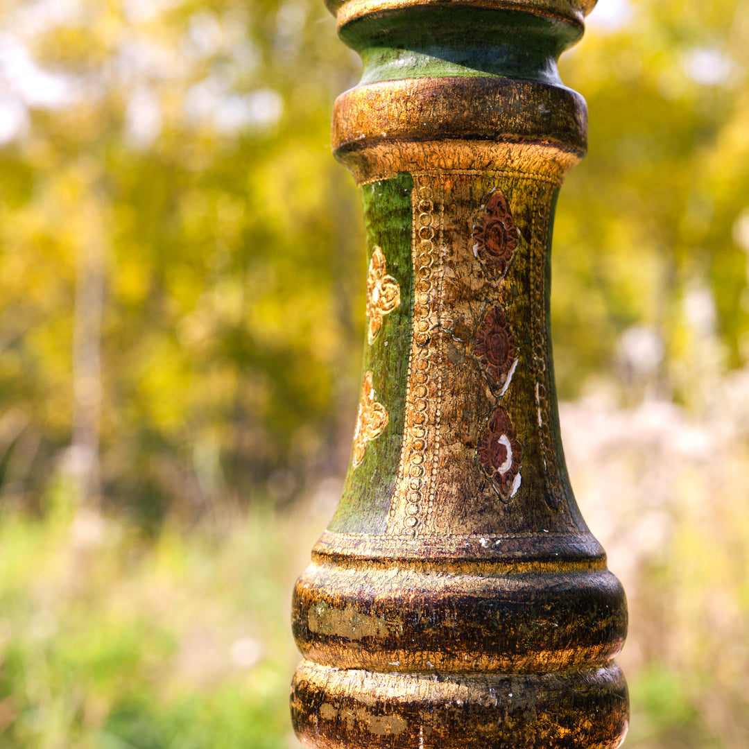 Vintage florentine salt & pepper mills