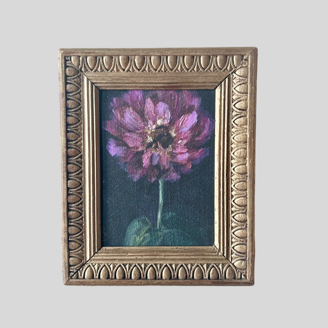 Floral set in vintage frames