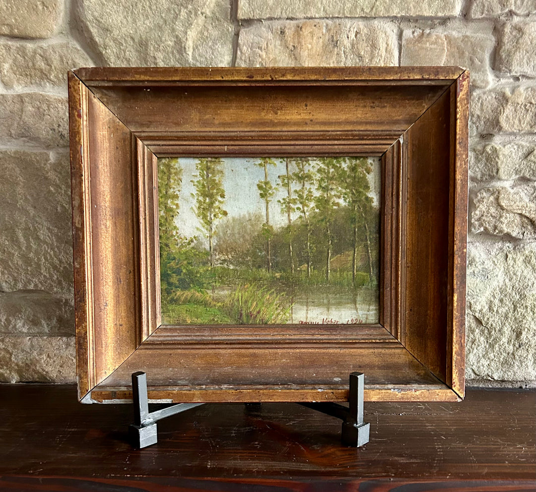 Paysage au bord de l’eau (landscape by the water)