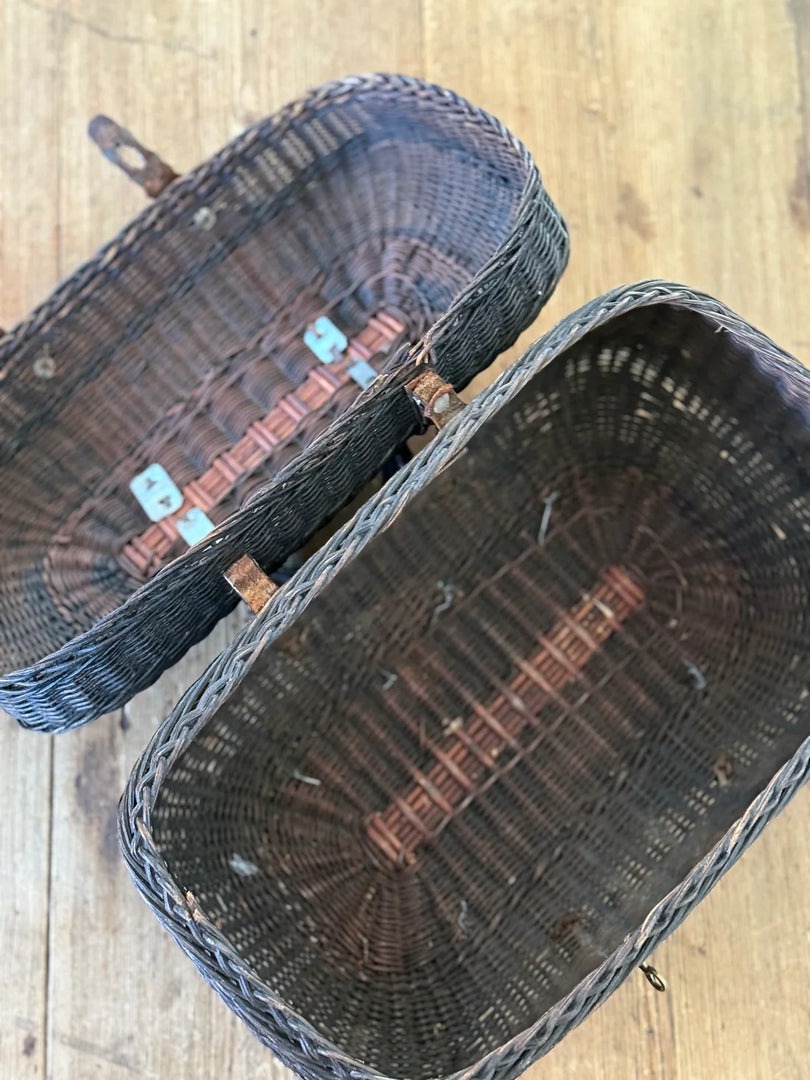 PANIER DE MARCHÉ À ANSES CUIR