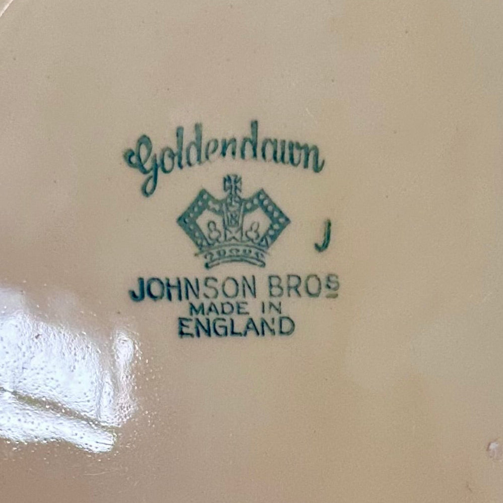 Johnson Brothers Golden Dawn Oval Platter