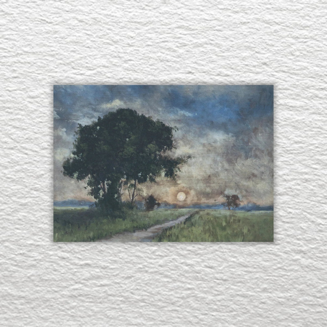 “Spring Sunset” (Framed)