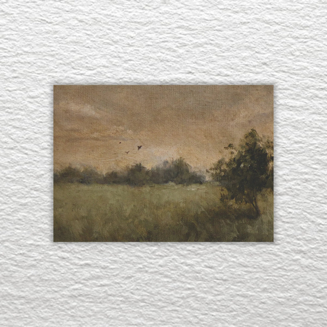 Birds in flight (framed) 5x7”