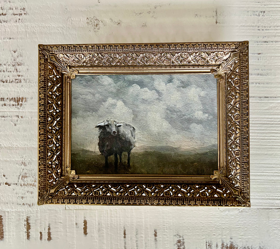 “one among the hills” 5x7" (Framed)