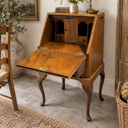 Antique Queen Anne–Style Bureau