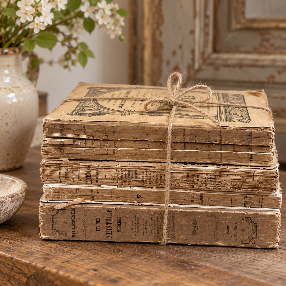 Antique French Book Bundle | 19th Century