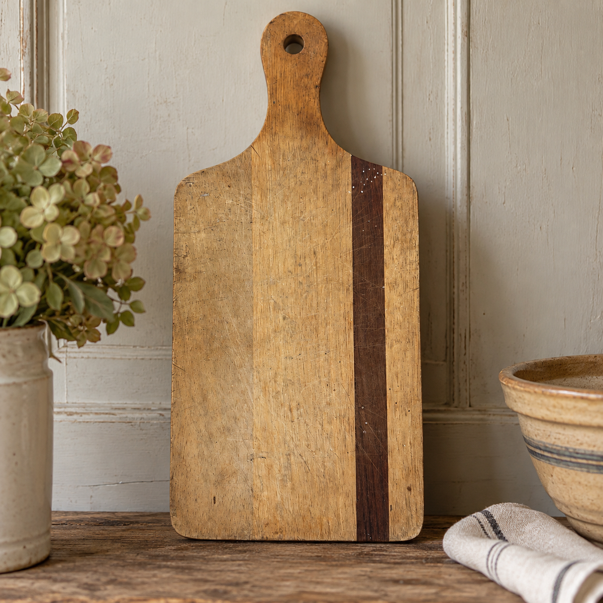 Vintage Wooden Cutting Board – Sourced in England