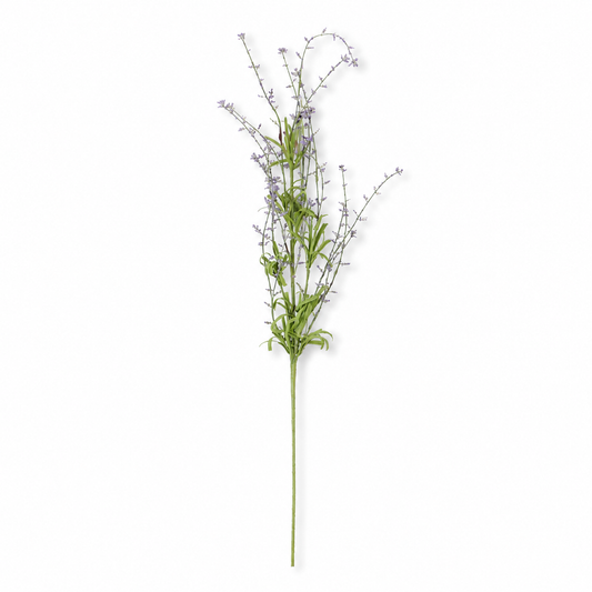 33” Faux Lavender Wildflower Stem