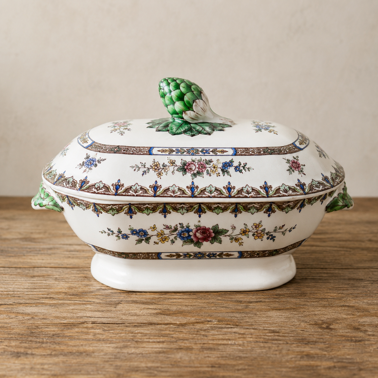 Antique Copeland Spode “Lyon” Covered Serving Dish | c.1910