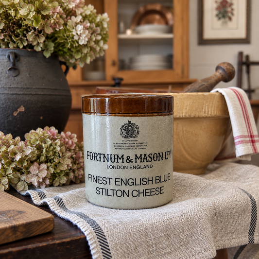 Vintage Fortnum & Mason Stilton Cheese Crock