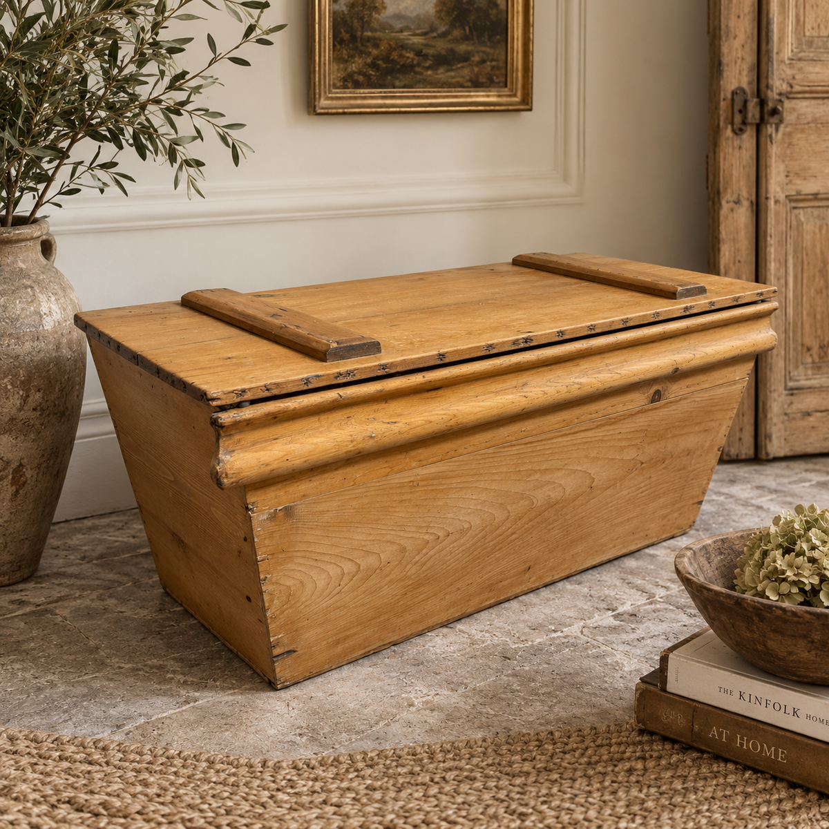 Antique Pine Dough Bin | Late 19th / Early 20th Century
