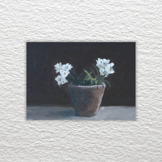 “April’s Embrace” (Framed) 5x7”