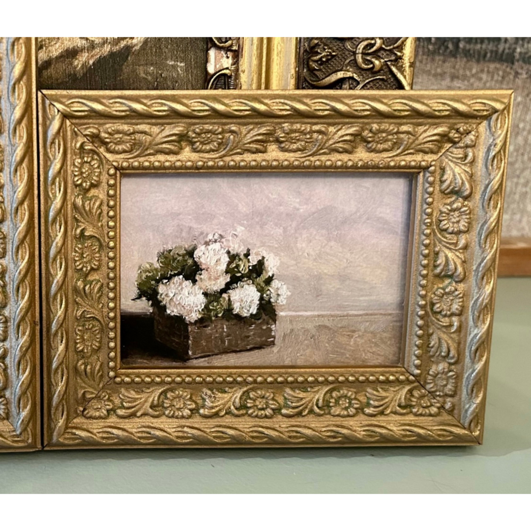 Miniature floral set