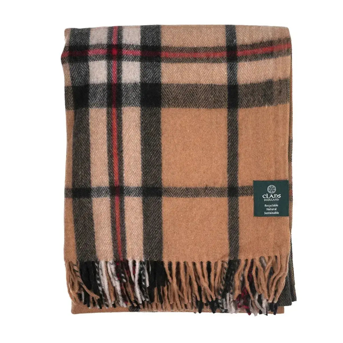 Tartan Tweed- Thomson Camel