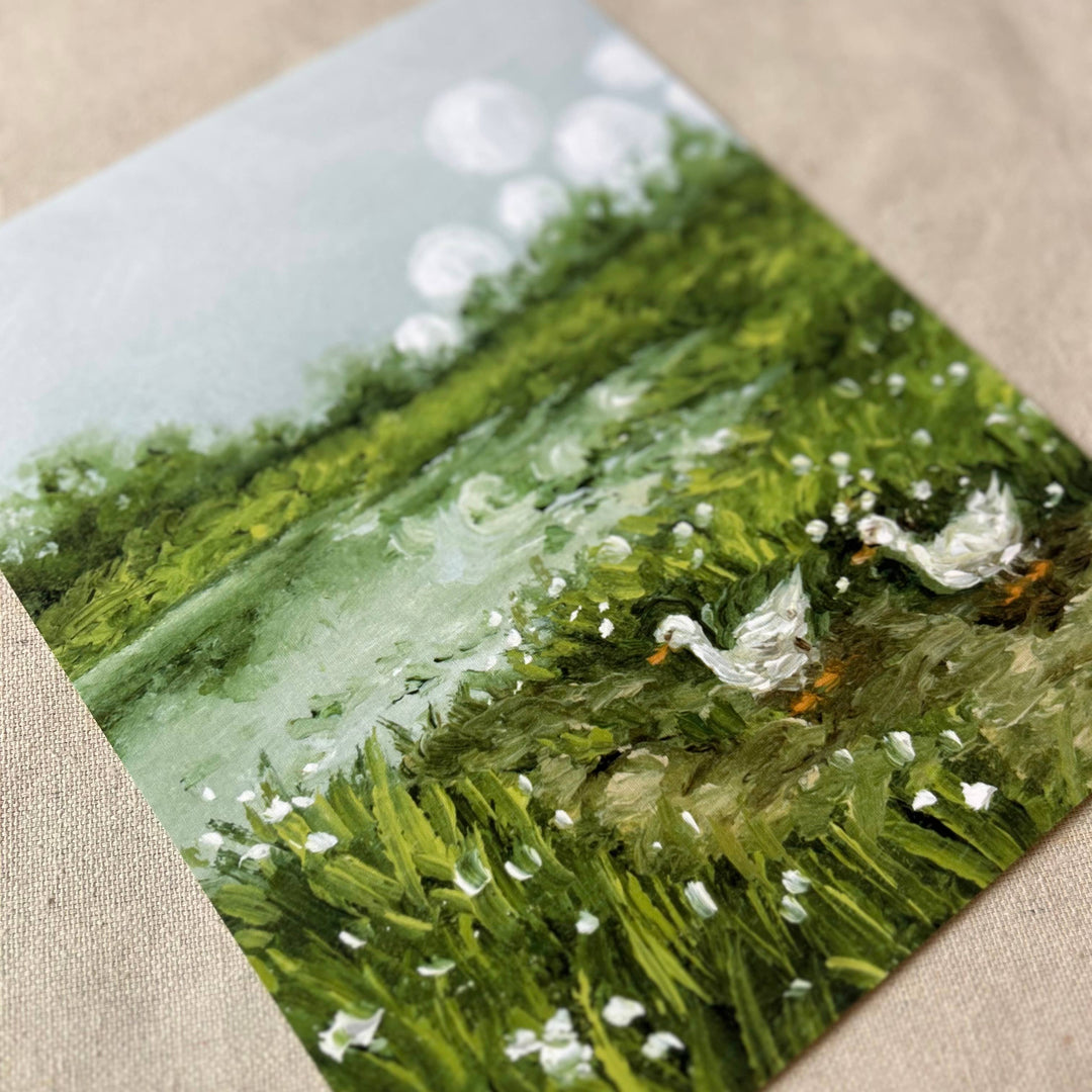 "Whispers of Water and Wind" Fine Art Print (framed)