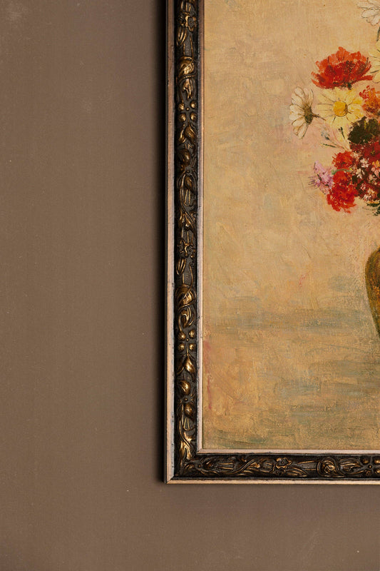 FRAGRANCE OF THE PAST, VINTAGE BRONZE FRAME