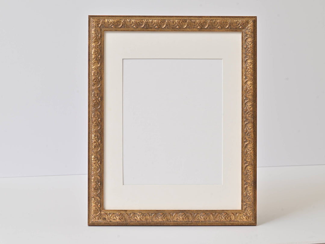 Antique Gold Finish With Red And Black Undertones - 9013GO