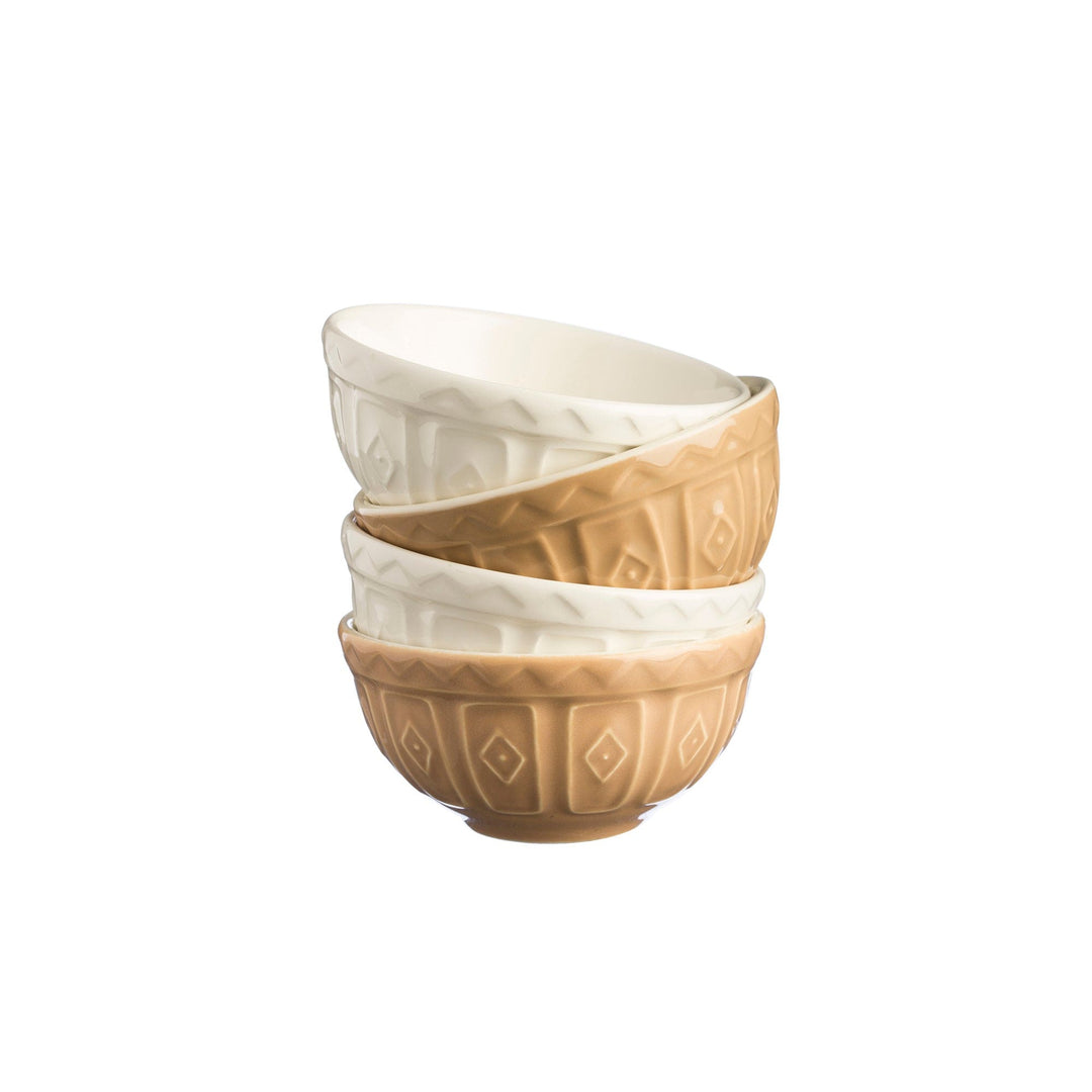 Mason Cash Caneware Food Prep Bowls 4/st Cane/cream