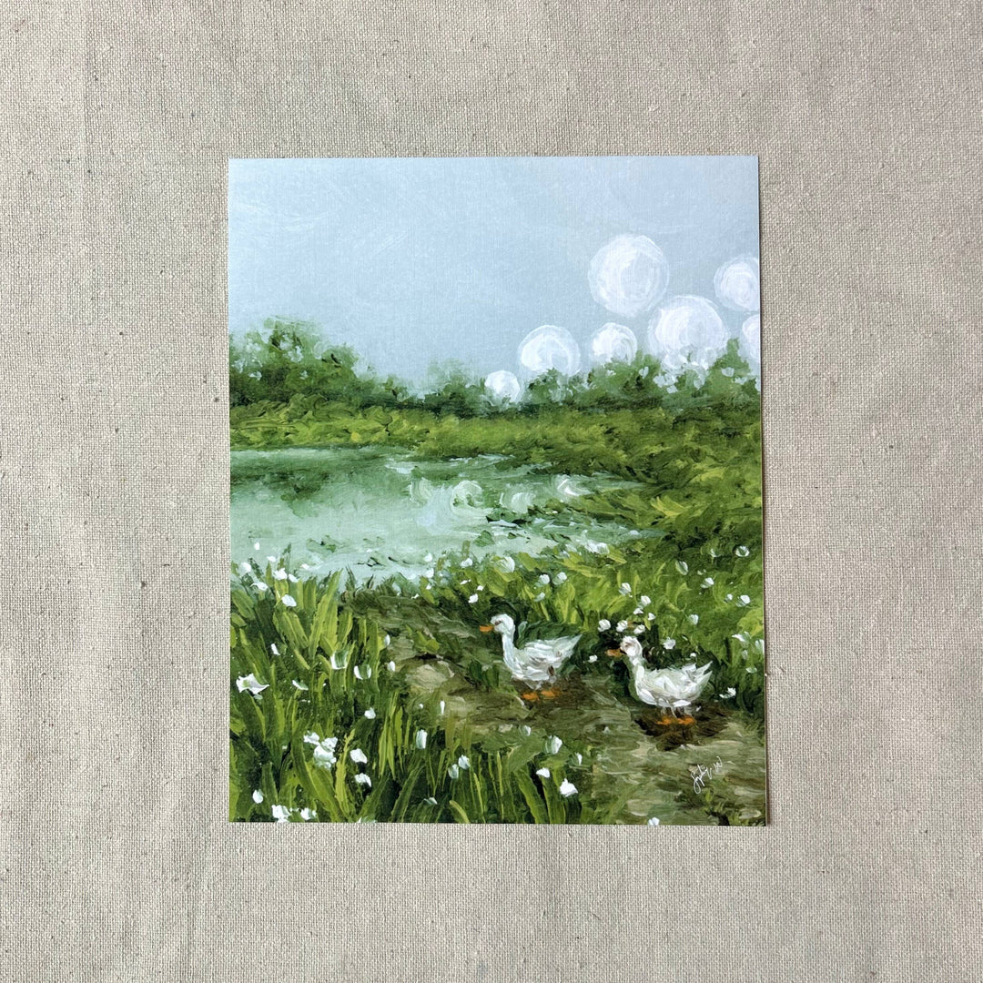 "Whispers of Water and Wind" Fine Art Print (framed)