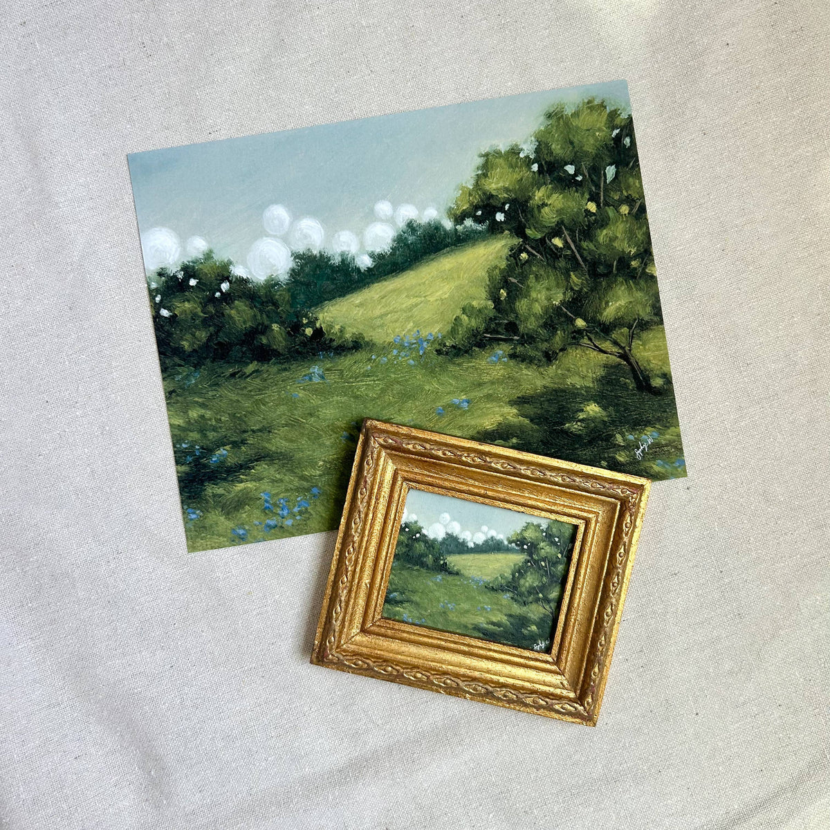 "Spring Green" Fine Art Print (framed)