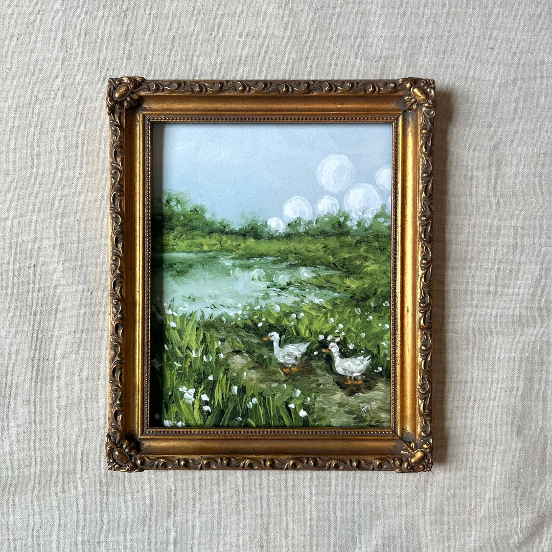 "Whispers of Water and Wind" Fine Art Print (framed)