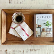 Atticus Vintage Wood Tray