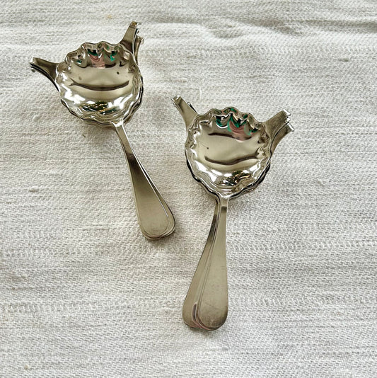 Set of 8 Vintage Silverplate Brandy Warmers – New Orleans Pattern