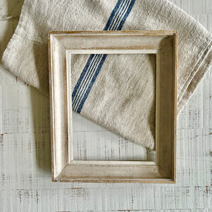 French Distressed Wood Frame