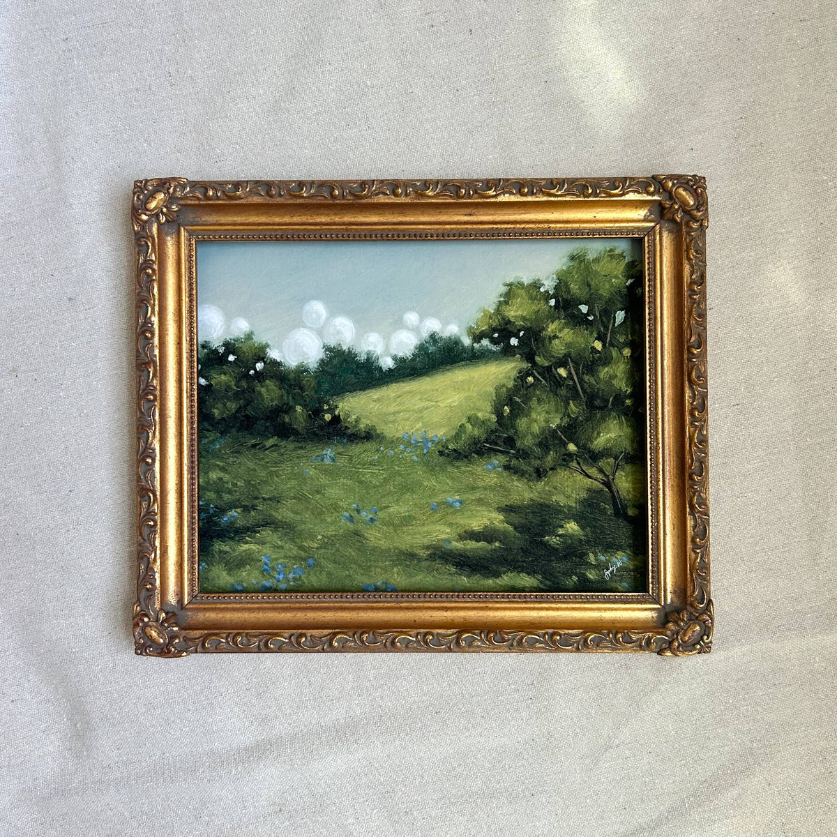 "Spring Green" Fine Art Print (framed)