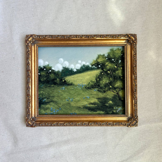 "Spring Green" Fine Art Print (framed)