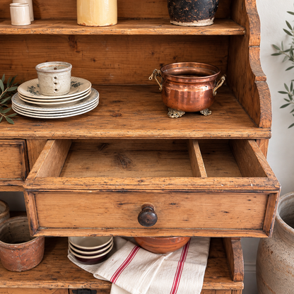Antique French Pine Vaisselier | Circa 1880–1910