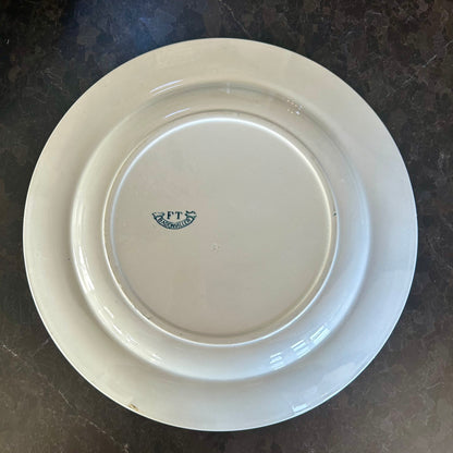 Vintage French Faïence Plate — Badonviller (11″)