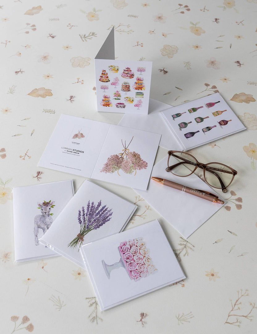NEW Carte de souhaits - Veau / Greeting Card - Calf