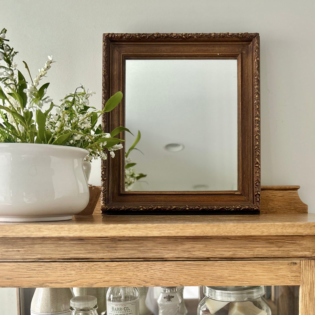 Vintage Ornate Framed Mirror