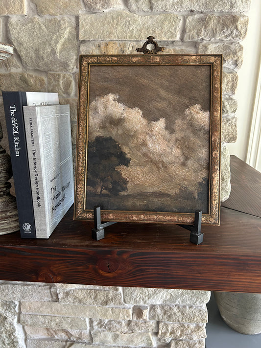 Into the clouds -antique frame