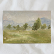 Through the pasture (custom frame) 11x14”