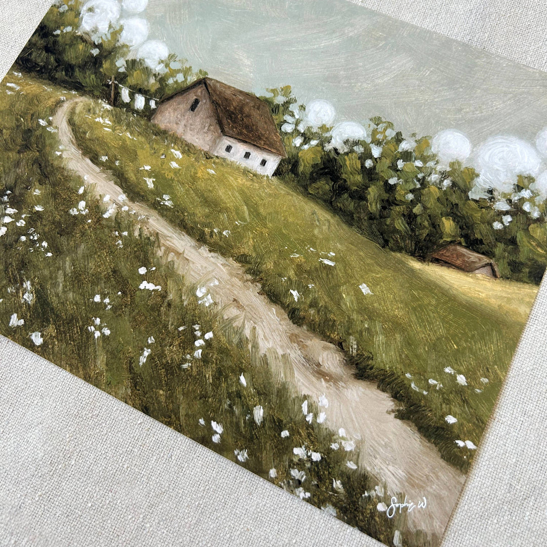 "Simple Living" Fine Art Print (framed)