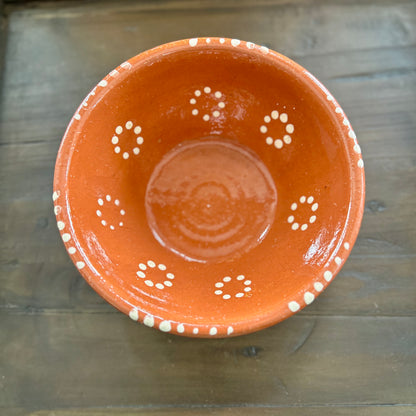 Pair of vintage French terracotta bowls