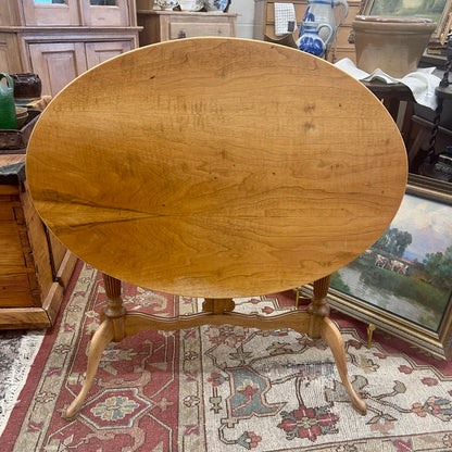 Antique English Tilt-Top Occasional Table circa 1880-1900