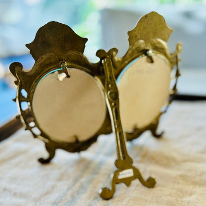 Antique Double Rococo Frame