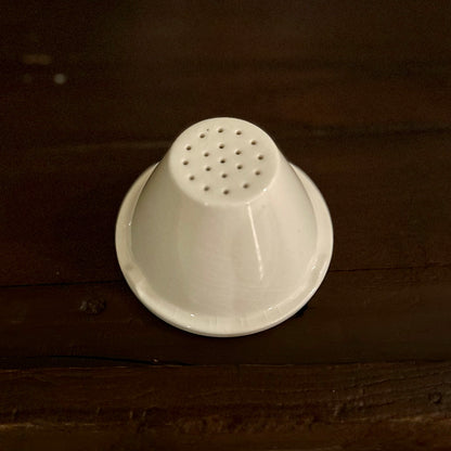 Antique Porcelain Tea Strainer