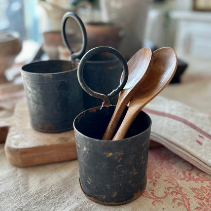Primitive European Milk Holders — Single & Double