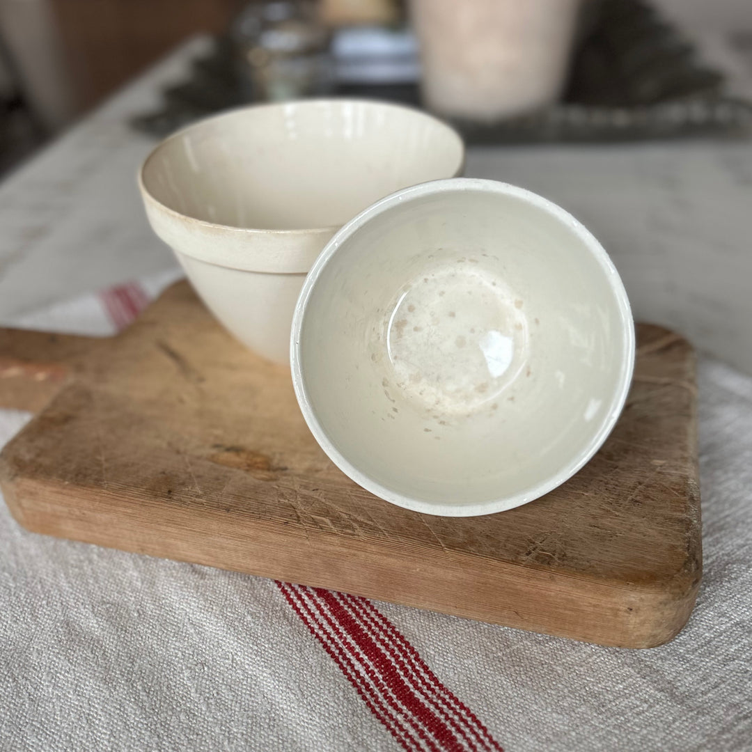Set of 2 Early T.G. Green Pudding Bowls