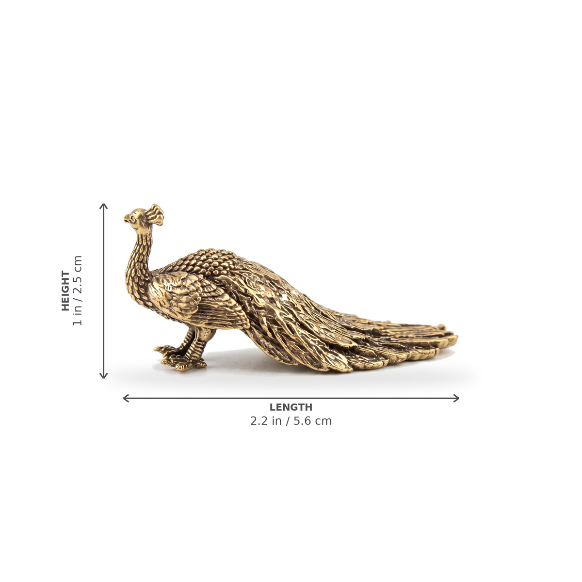 Brass Peacock