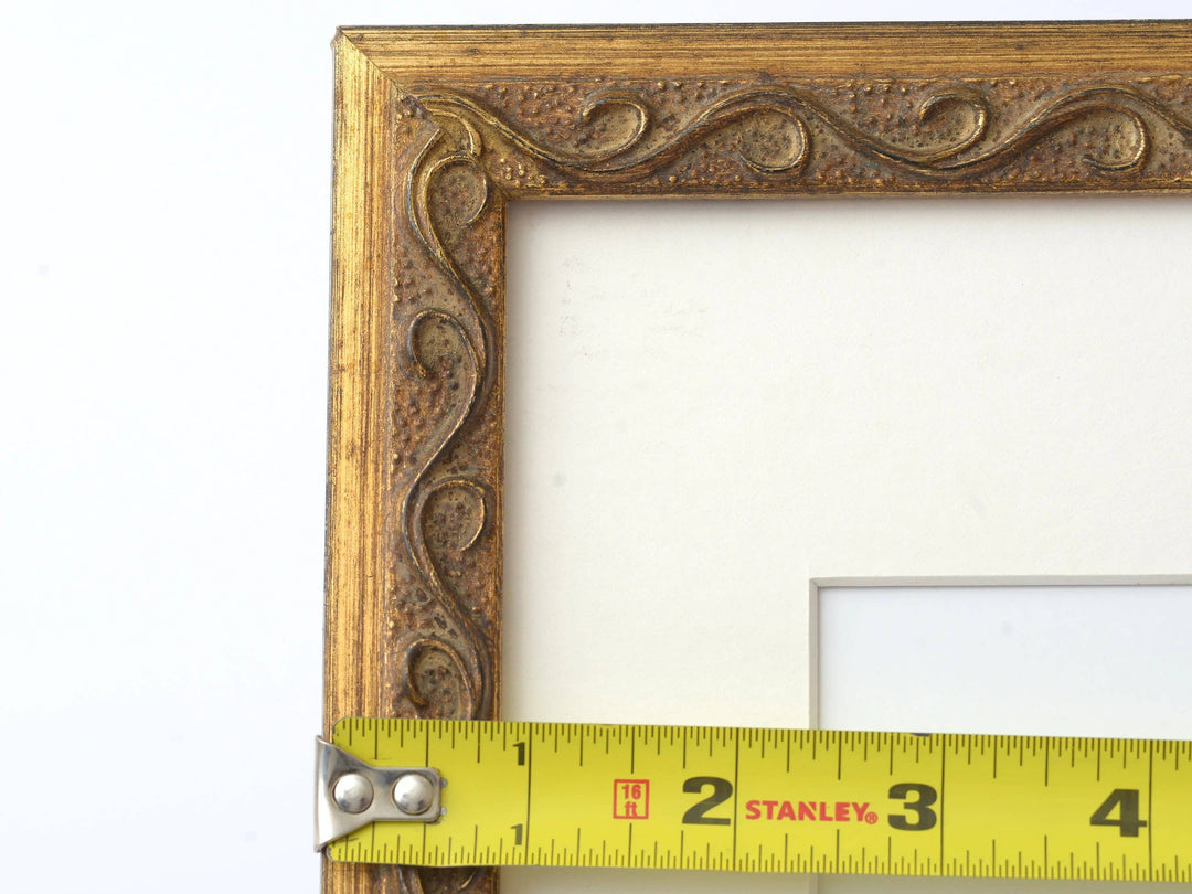 Photo Frame - Gold Leaf With Brown Highlights