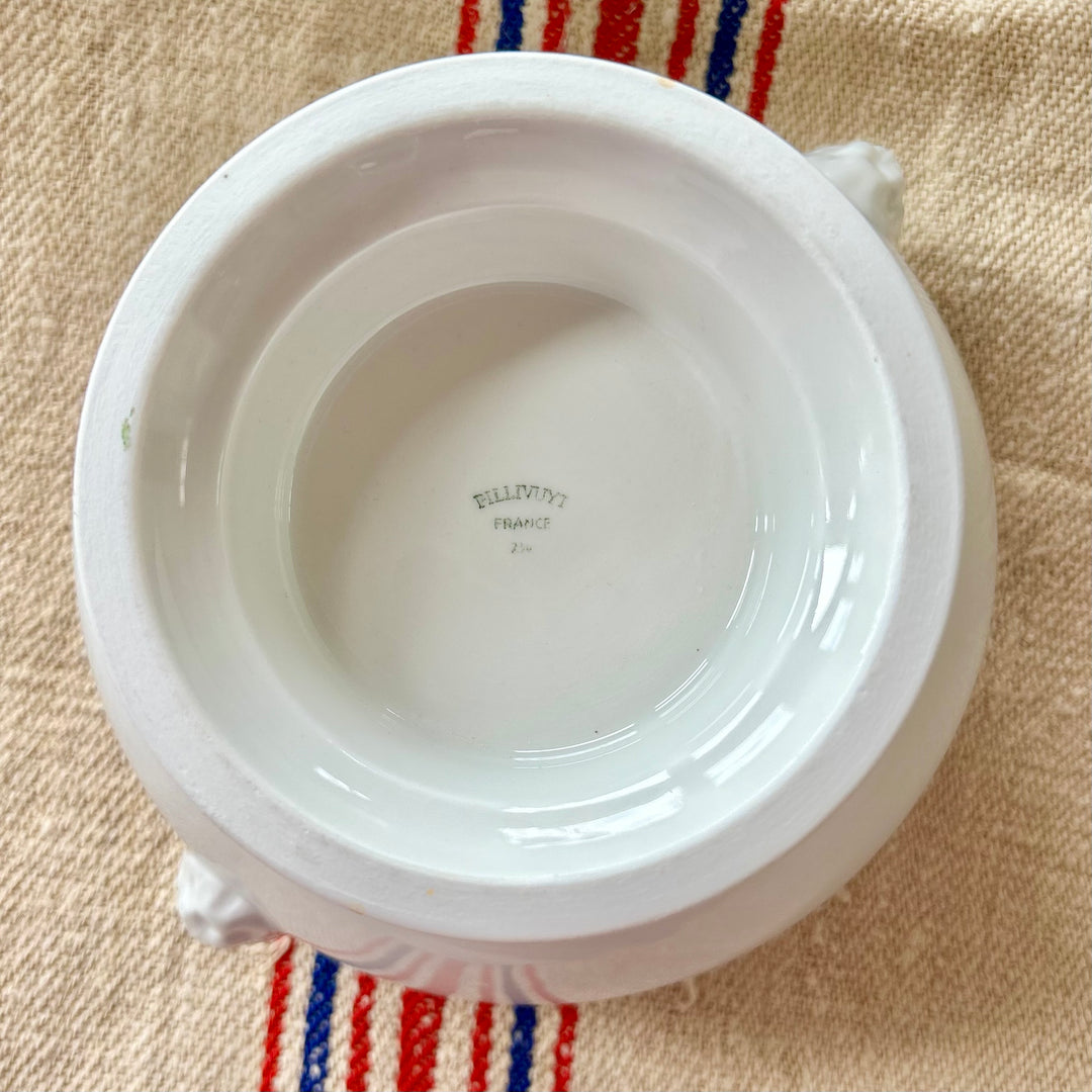 Pillivuyt French Porcelain Soupière
Mid to Late 20th Century | France